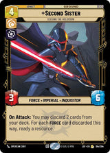Second Sister - Seeking the Holocron (LOF 184/264) - Star Wars Unlimited