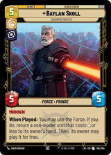 Baylan Skoll - Enigmatic Master - Star Wars Unlimited