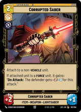 Corrupted Saber - Star Wars Unlimited