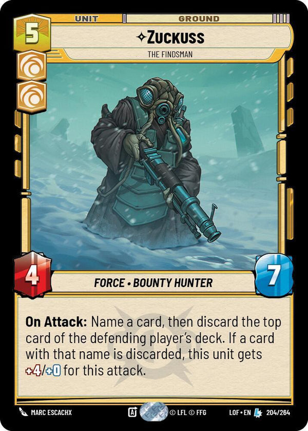 Zuckuss - The Findsman - Star Wars Unlimited