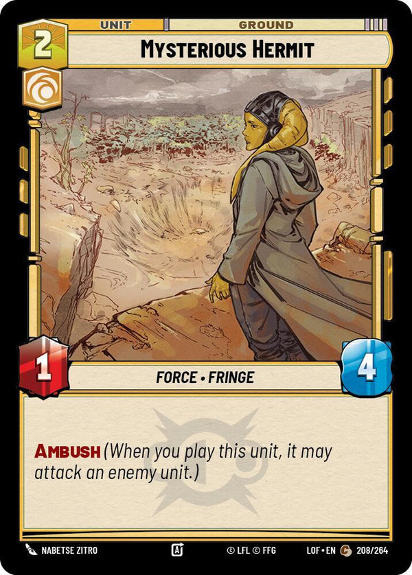 Mysterious Hermit - Star Wars Unlimited