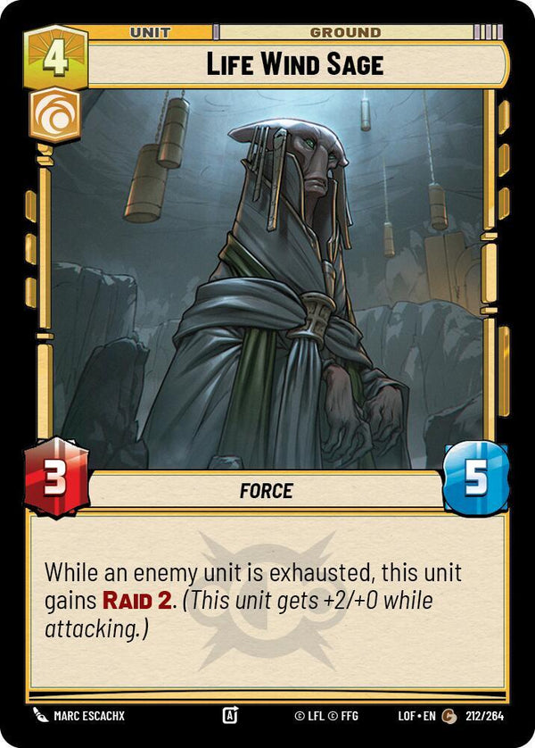 Life Wind Sage - Star Wars Unlimited