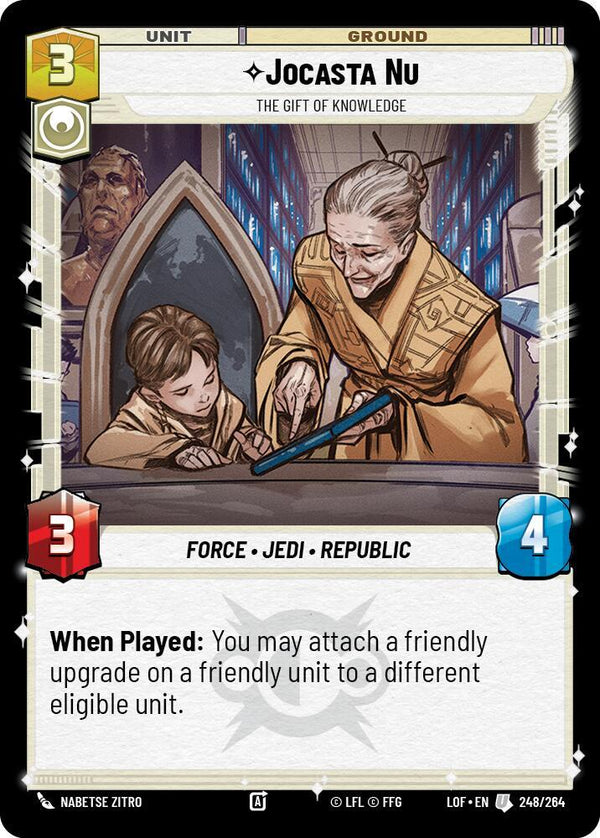 Jocasta Nu - The Gift of Knowledge - Star Wars Unlimited