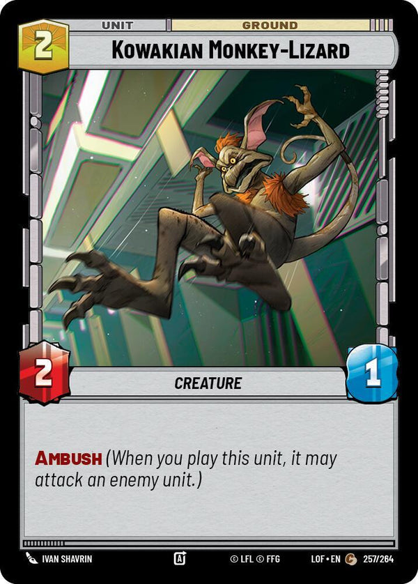 Kowakian Monkey-Lizard - Star Wars Unlimited