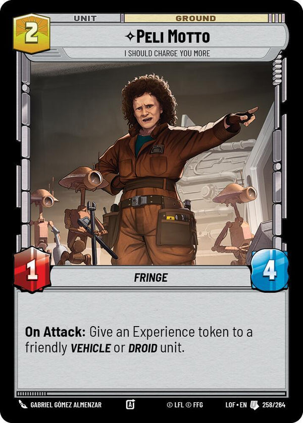 Peli Motto - I Should Charge You More - Star Wars Unlimited