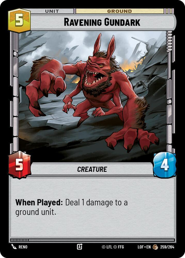 Ravening Gundark - Star Wars Unlimited