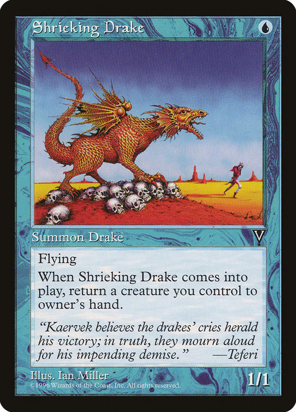 Shrieking Drake - Magic: The Gathering