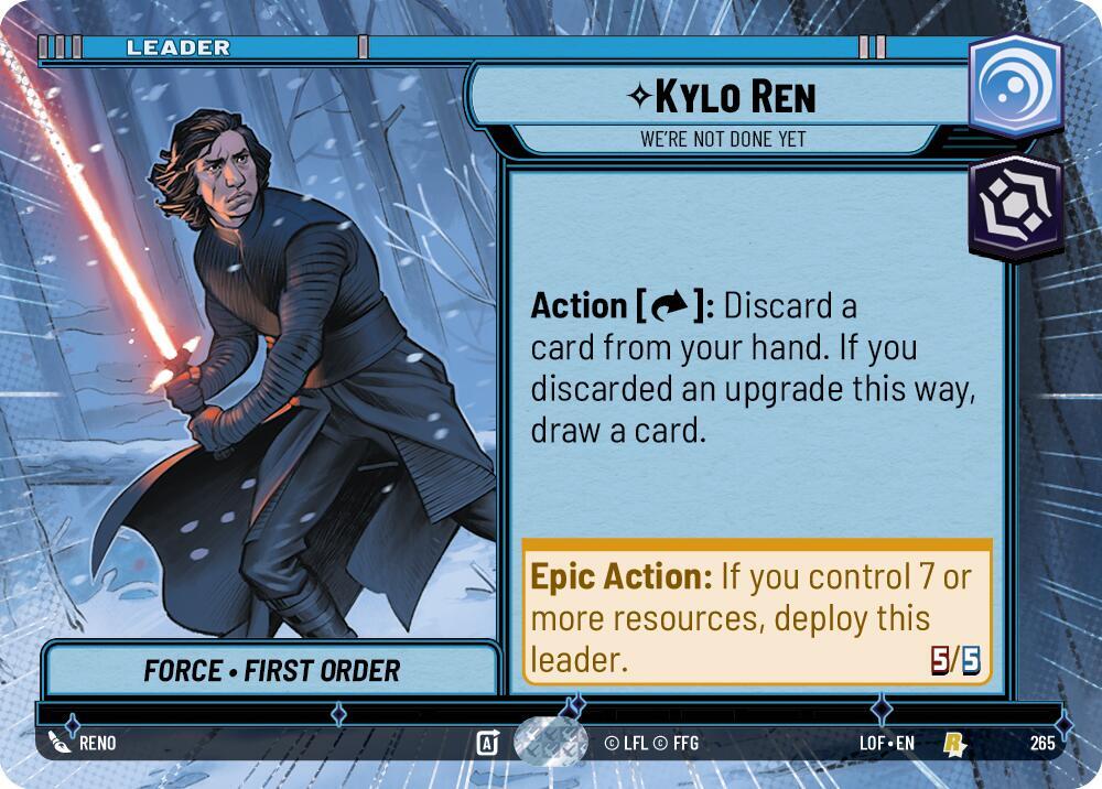 Kylo Ren - We're Not Done Yet (Hyperspace)