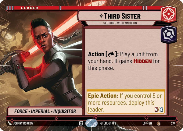 Third Sister - Seething With Ambition (Hyperspace) - Star Wars Unlimited