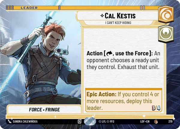 Cal Kestis - I Can't Keep Hiding (Hyperspace) - Star Wars Unlimited