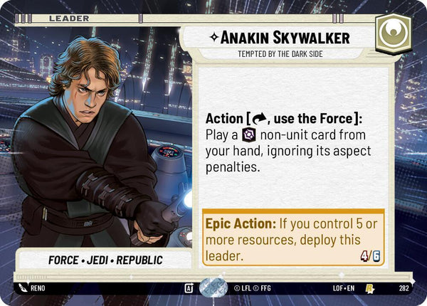 Anakin Skywalker - Tempted by the Dark Side (Hyperspace) - Star Wars Unlimited