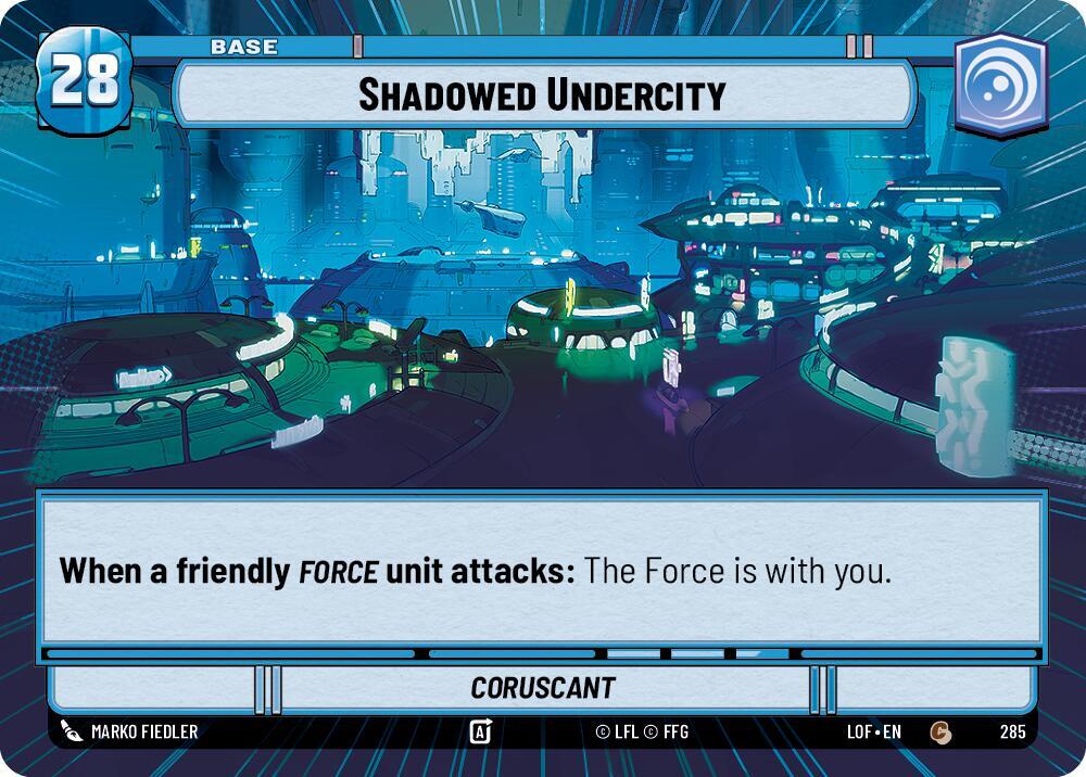Shadowed Undercity // Shield (Hyperspace)