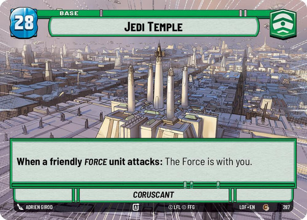 Jedi Temple // Force (Hyperspace) - Star Wars Unlimited