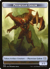 Phyrexian Golem Token - Magic: The Gathering