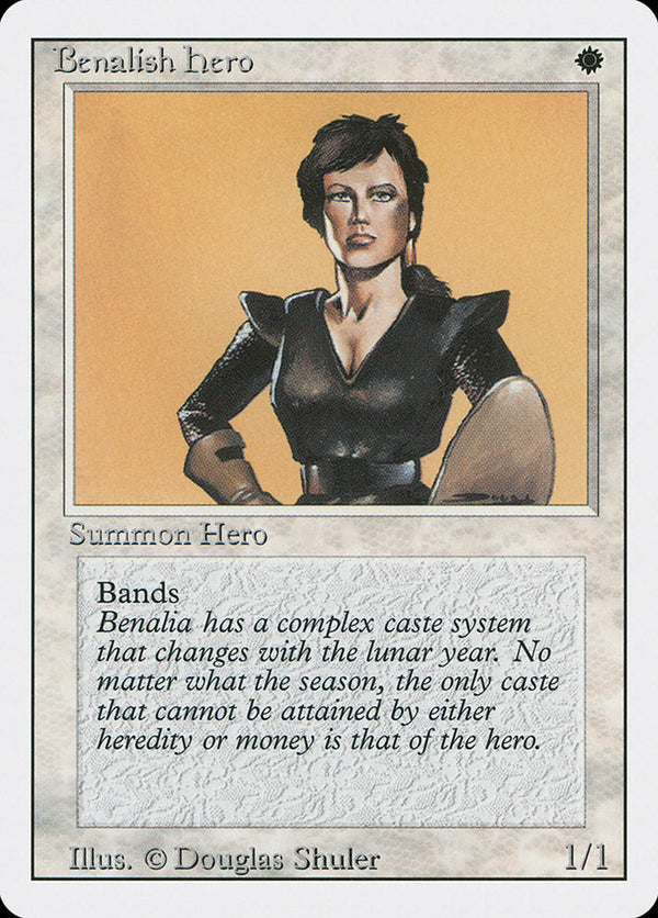 Benalish Hero - Magic: The Gathering