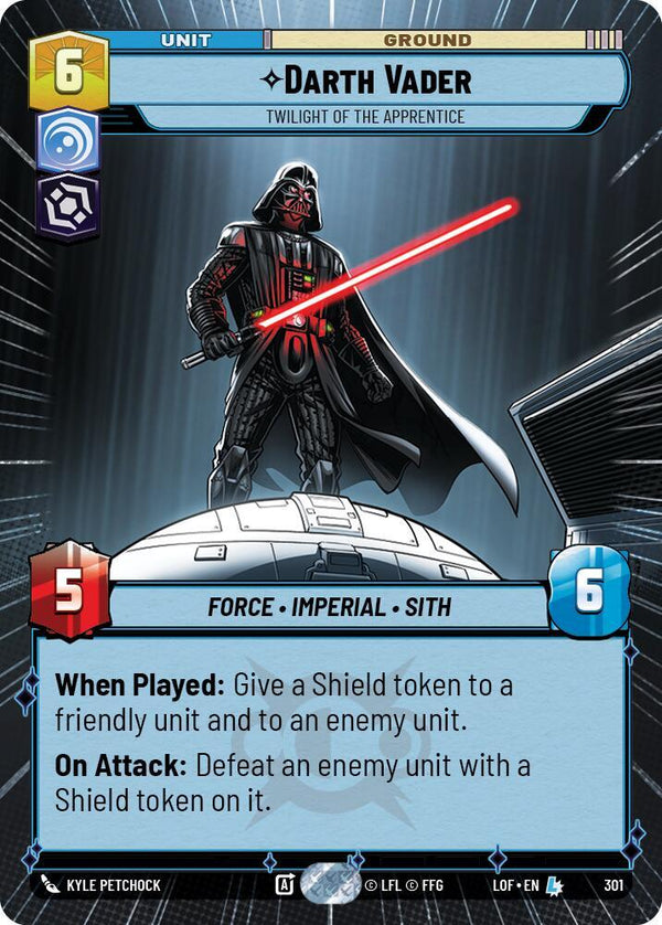 Darth Vader - Twilight of the Apprentice (Hyperspace) - Star Wars Unlimited