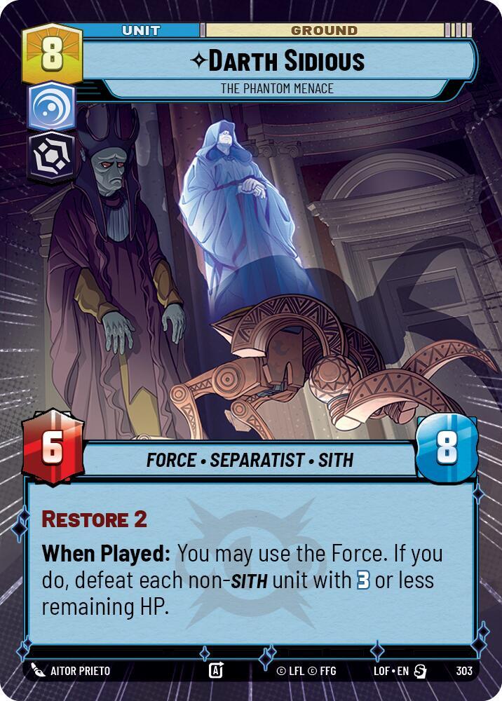 Darth Sidious - The Phantom Menace (Hyperspace)