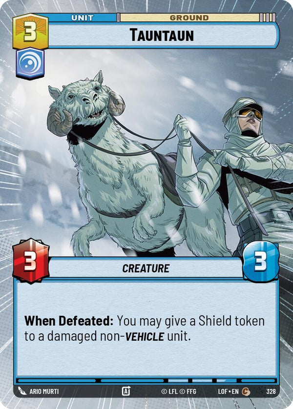 Tauntaun (Hyperspace) - Star Wars Unlimited
