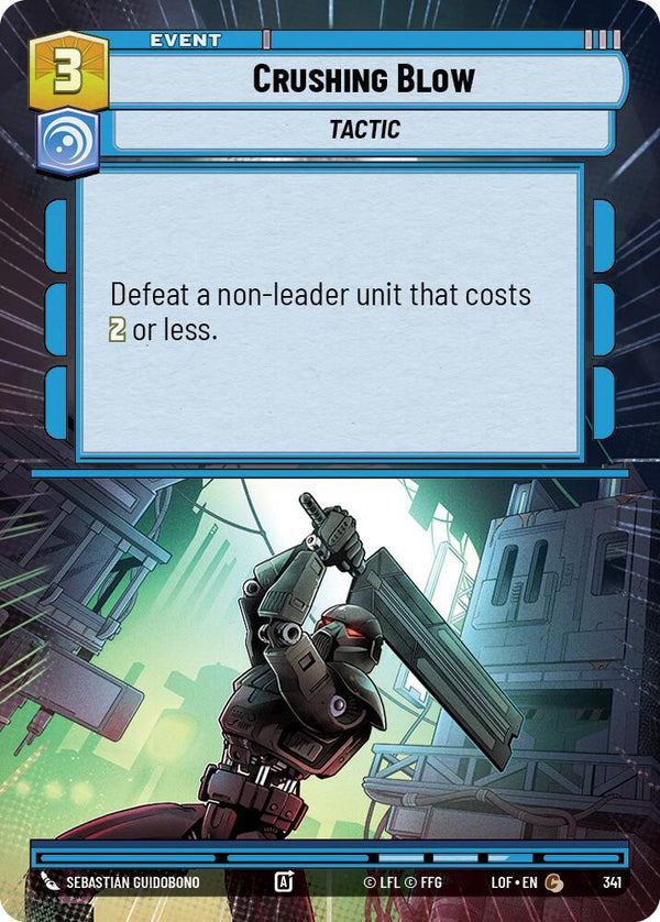 Crushing Blow (Hyperspace) - Star Wars Unlimited
