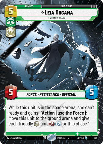 Leia Organa - Extraordinary (362) (Hyperspace) (362) [Legends of the Force]