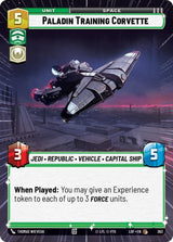 Paladin Training Corvette (Hyperspace) - Star Wars Unlimited
