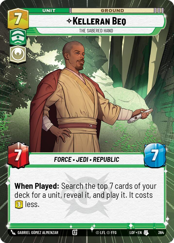 Kelleran Beq - The Sabered Hand (Hyperspace)