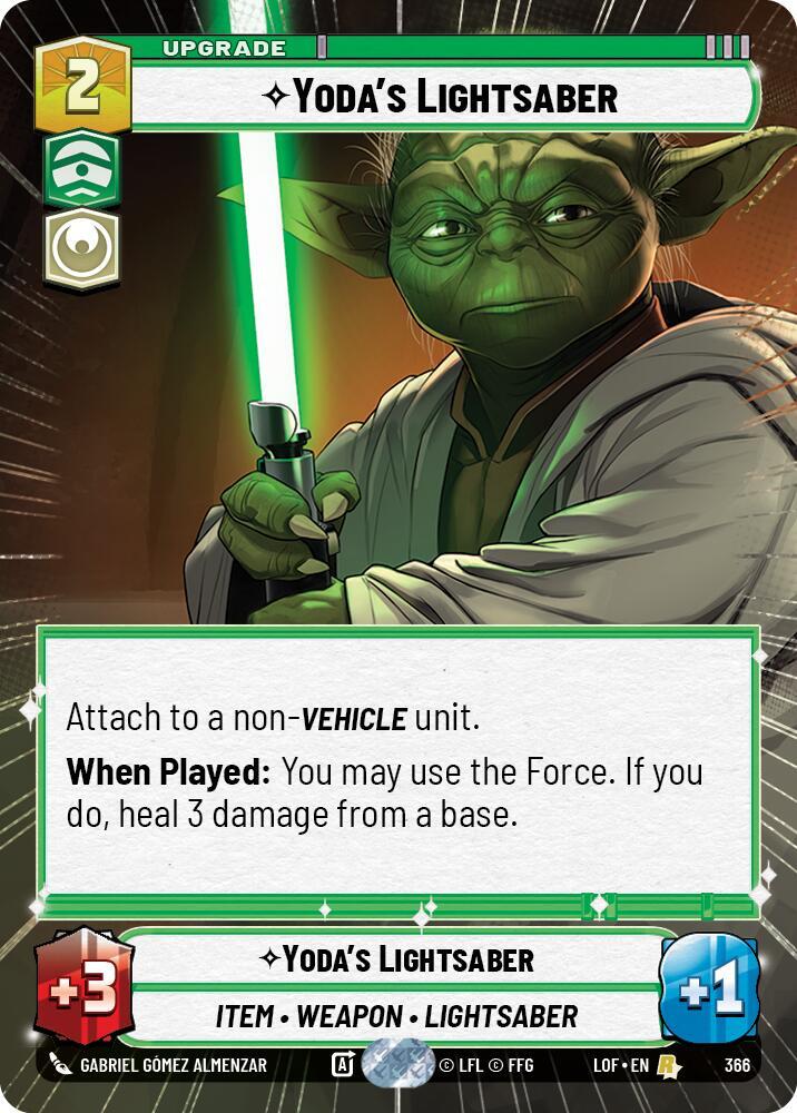 Yoda's Lightsaber (Hyperspace)
