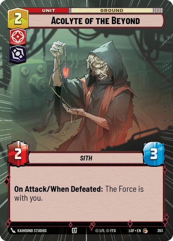 Acolyte of the Beyond (Hyperspace) - Star Wars Unlimited