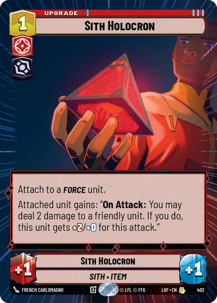 Sith Holocron (402) (Hyperspace) (402) [Legends of the Force]