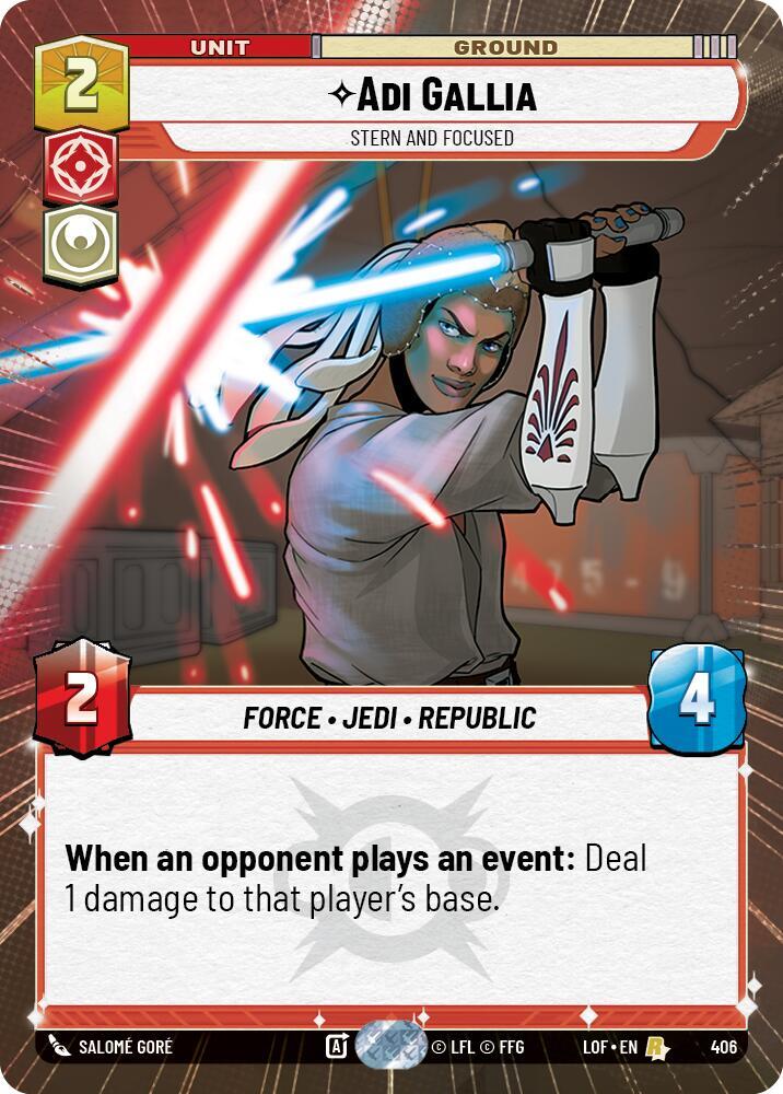 Adi Gallia - Stern and Focused (Hyperspace)