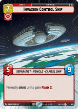 Invasion Control Ship (Hyperspace) - Star Wars Unlimited