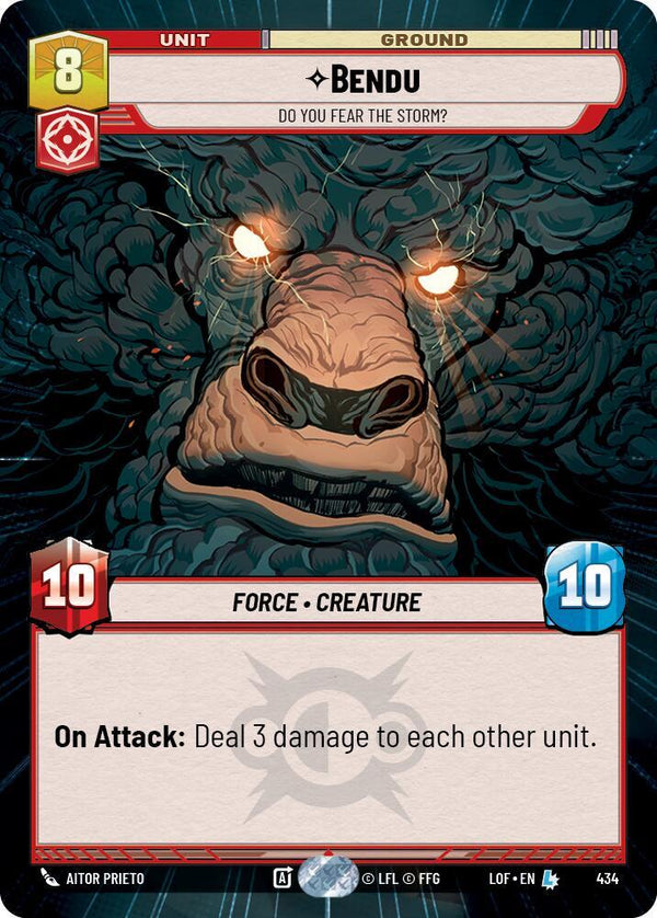 Bendu - Do You Fear the Storm? (Hyperspace) - Star Wars Unlimited