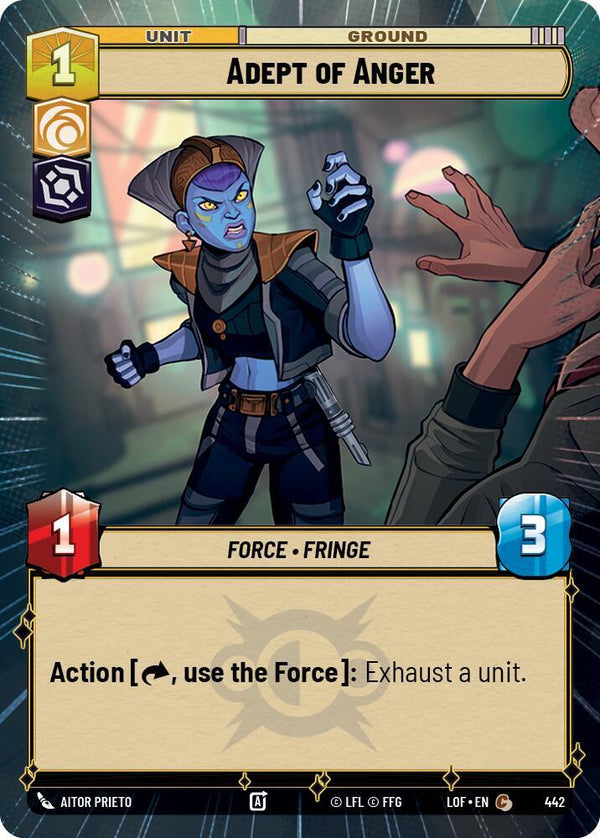 Adept of Anger (Hyperspace) - Star Wars Unlimited