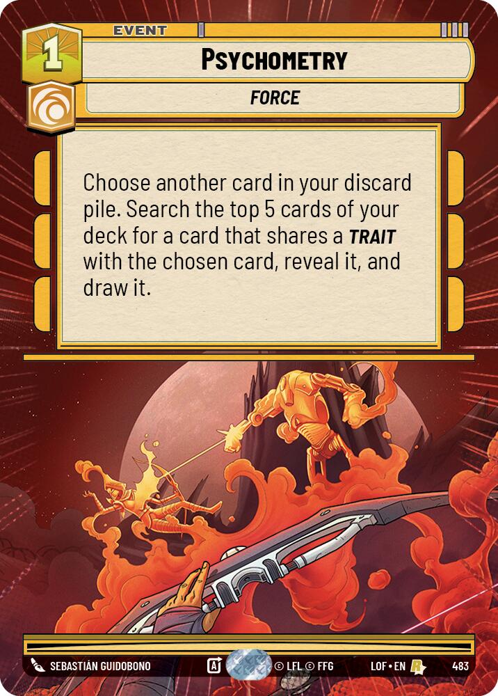 Psychometry (483) (Hyperspace) (483) [Legends of the Force]