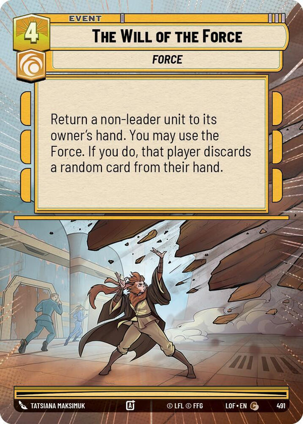 The Will of the Force (Hyperspace) - Star Wars Unlimited
