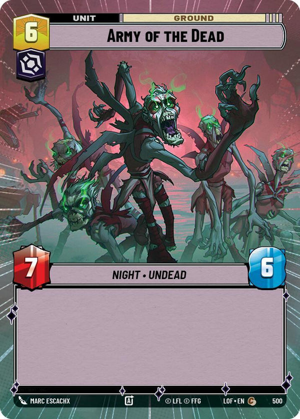 Army of the Dead (Hyperspace) - Star Wars Unlimited