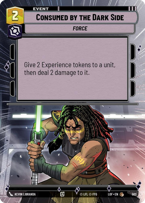 Consumed by the Dark Side (Hyperspace) - Star Wars Unlimited