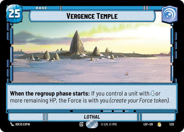 Vergence Temple (Foil) - Star Wars Unlimited