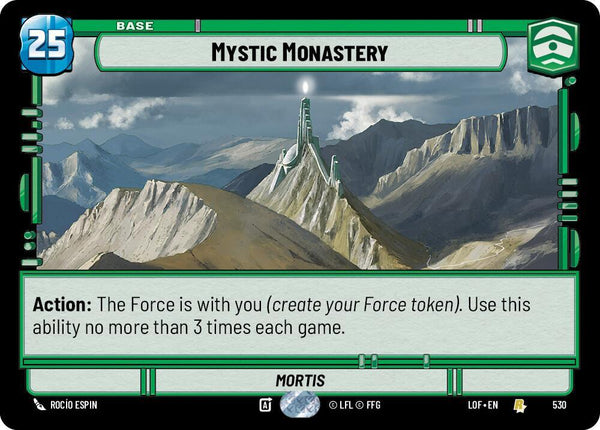 Mystic Monastery (Foil) - Star Wars Unlimited