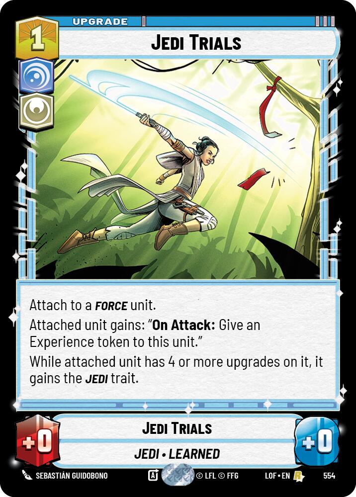 Jedi Trials (554) (Foil) (554) [Legends of the Force]