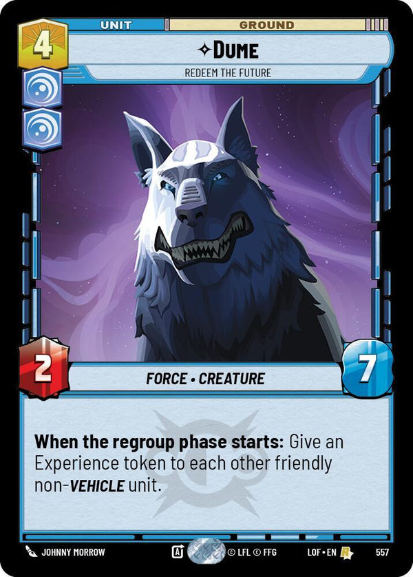 Dume - Redeem the Future (Foil) - Star Wars Unlimited