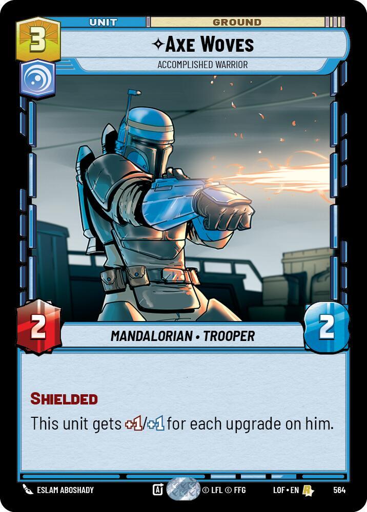 Axe Woves - Accomplished Warrior (Foil)