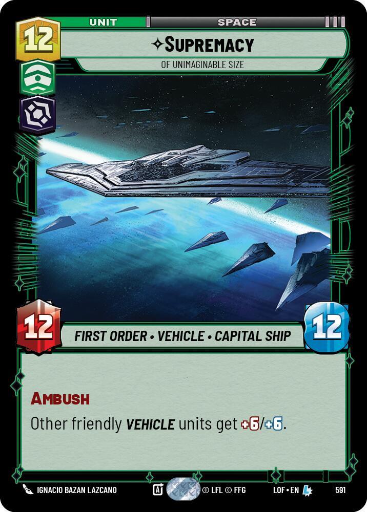 Supremacy - Of Unimaginable Size (Foil)
