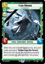 Leia Organa - Extraordinary (Foil) - Star Wars Unlimited