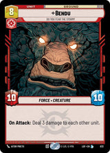 Bendu - Do You Fear the Storm? (Foil) - Star Wars Unlimited