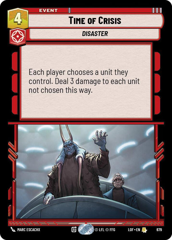 Time of Crisis (Foil) - Star Wars Unlimited