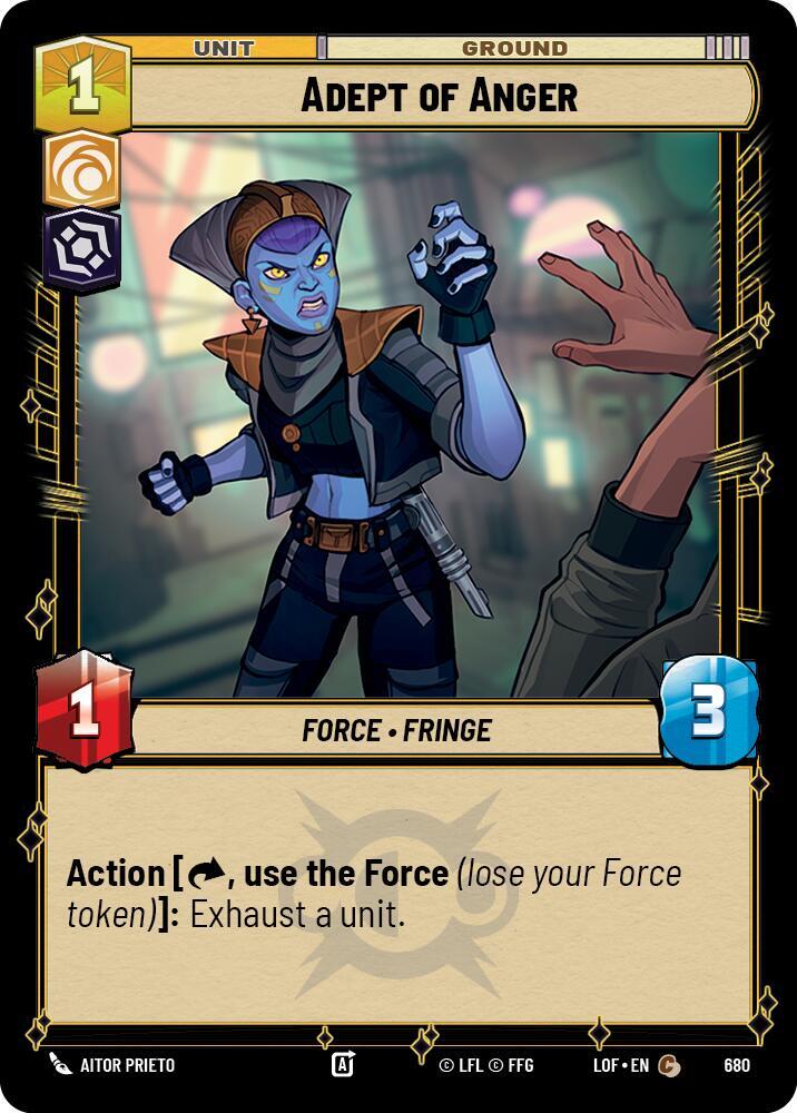 Adept of Anger (Foil)