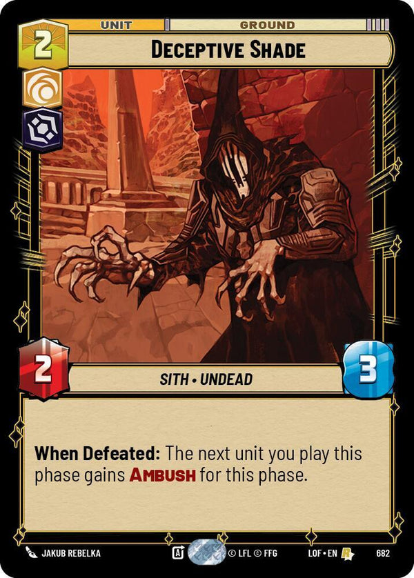 Deceptive Shade (Foil) - Star Wars Unlimited