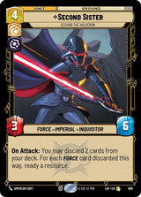 Second Sister - Seeking the Holocron (Foil) - Star Wars Unlimited