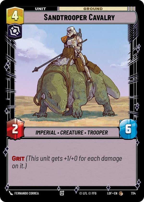 Sandtrooper Cavalry (Foil) - Star Wars Unlimited